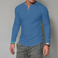 Muškarci dugih rukava Okrugli izrez Pulover pulover Ležerne prilike za muškarce Majica Muška bluza Big