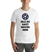3xl Tri ikona Isle Au Haut Soccer Mama kratkih rukava pamučna majica po nedefiniranim poklonima