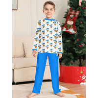 Božićni san dječaci pamučni pidžami setovi
