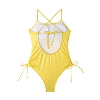 Mikilon Womens kupaći kostim modni seksi leđa jednodijelni kupaći kostimi kupaći kostim odjeća za kupanje