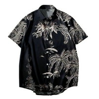 Havajske majice za muškarce dječake kratkih rukava redovne moći muške majice