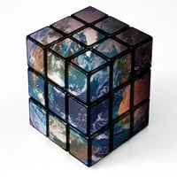 Zemlja kao Rubikov kocbe za poster Ispis Spencer Sutton Science izvor