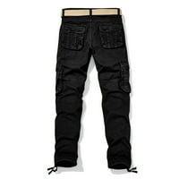Aurouralne taktičke pantalone za muške hlače za muške pantalone za muškarce pamučne čvrste boje multi-džepne