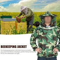Body Anti-Bee odijelo pčelarki odjeća Pamuk Nova veo zaštitna kapuljača D8J5