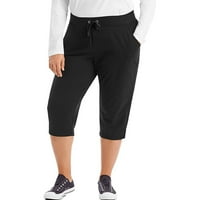 Joga kratke hlače za ženske ležerne džep sa čvrstim crtežom Sport Yoga kratke hlače 7 točaka