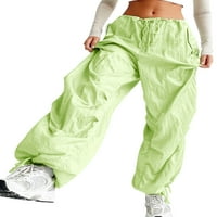 Ženske trkačke torbe za trčanje Hlače teretni pantalone sa džepovima Hip Hop Dukset sportske hlače