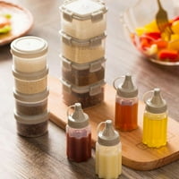 Začini Bo Jam ekstrudirane boce postavljene roštilj ugađanje boce kućne umake boce kuhinje prozirne ekstruzijske boce