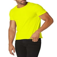 Šešir i izvan muške udobne premium osnovne pamučne majice kratkih rukava kratkih rukava, do veličine