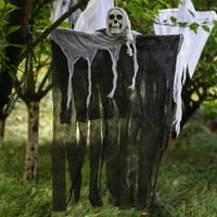 Taize Hanging Skull Ghost Svečani realistični ukrasni horor rekvizite viseći duhovi uklet kućni otvor