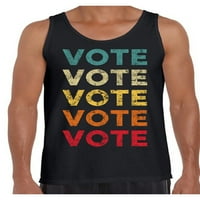 Awkward Styles Glasaj tenk Top muške izborna majica Boja glasala za glasanje za muškarce Demokratija