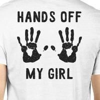 Ruke sa moje djevojke i mog mog mog bijelih slatkih slatkih parova majica