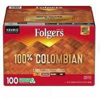 FOLGERS Kolumbijski kafa K-čaše, srednje pečenje