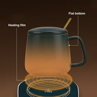 Gwong set električni coaster dugačak trajan konstantna temperatura Brzo grijanje mlijeko Čaj za grijanje
