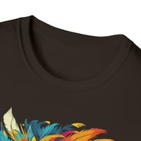 Žena Unise softstyle majica Native američki Boho Hippie Chic Festival