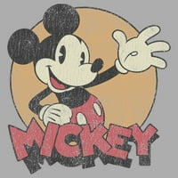 Dječakov Mickey & Friends Retro Mickey Mouse Graphic Tee Athletic Heather Male