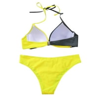 Tuscom Womens podstavljeni push-up grudnjak bikini set kupaći kostim kupaći kostim