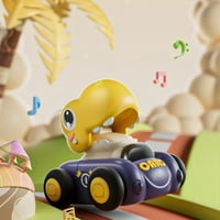 CSCHOME KIDS DINOSAUR AUTOY Igračke guraju inerciju Igračke za automobile za bebe igračke za bebe 3+