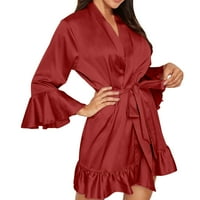 PXiakgy intimni za žene Ženska noćna odjeća Pidžamas Sleep Banger Donje rublje Donje rublje Crveno +