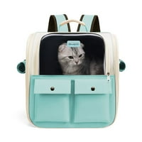 UPOSAO CAT nosač ruksak za kućne ljubimce prozirni mrežasti prozor za kućne ljubimce ramena mačka ruksak