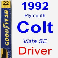 Plymouth Colt Obriši vozača brisača - Premium