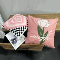 Podesite jastuk za ispiranje PP Pamuk punjeni cvjetni uzorak kauč kauč sa zaštitnikom poklopcem Početna