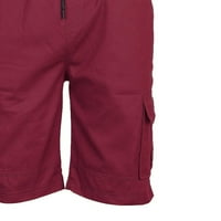 Muški teretni kratke hlače za plažu Ljeto plus veličine sa džepovima Bermuda Hlače