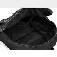 Keusn Fashion Dame Solid Bool Bool Cape Schoolbag Podesivi ramenski pojas Dvostruki patentni patentni