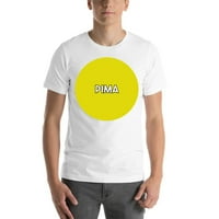 Žuta tačka PIMA pamučna majica kratkih rukava po nedefiniranim poklonima