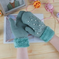 Zimske rukavice za žene i muškarce Flip pletene drži rukavice tiskanje tkanja tople rukavice