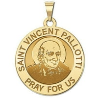 Slikovilgold.com Saint Vincent Pallotti Veličina četvrtsterokutnog srebra