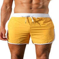 Voguele Muške kratke hlače Spajane ljetne kratke hlače od pune boje dna za odmor za odmor odjeće za