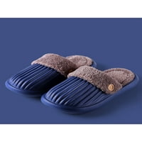 Crocowalk muns nejasna papučica kućanska cipela plišana oblogana papuče papuče unise topla cipela lagana klizala na plavoj boji 6-7