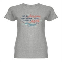 Budite tako sjajna narkralna grafička majica u obliku žena -image by shutterstock, ženska x-velika