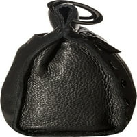 Hammitt ženska tonija srednje kožna torbica sa kaišem crnim gusjenicama sa patentnim zatvaračem