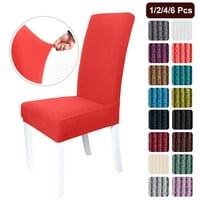 2- Lot čvrste boje Blagovaonica prekriva prekrivača za prebacivanje prenosive stolice