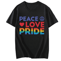 Lastfor Women Ters LGBT mir Love Pride majica kratkih rukava