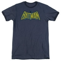 DC - Classic Batman Logo - Heather Ringmer Majica kratkih rukava - XXX-Large