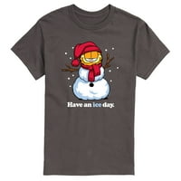 Garfield - Imajte ledeni dan - Muška grafička majica kratkih rukava