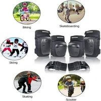 Jastučići za koljena sa zglobnim stražarima Podesiva mališana za zaštitu za zaštitu od odraslih za višestruke sportske biciklističke biciklističke skateboarding - XL
