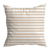 Knit jastučnica svilena kućišta dekorativni jastučnice ukrasni geometrijski linijski jastučnica home