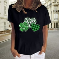Dnevna majica sv. Patricka za žene GNOME grafički tinejdžeri za štampane majice s kratkim rukavima,