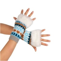 Dadaria zimske rukavice Ženska djevojka pletena ruka bez prsta drže tople zimske rukavice meka topla
