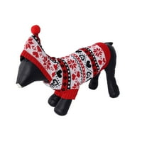 XXS za Chihuahua Puppy Dog Christmas PET papski džemperi Smiješna mačka odjeća za kućne ljubimce za