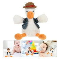 Govorna patka plišana igračka zvuk snimak smiješno punjena igračka za lutke za djecu
