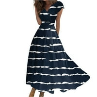 FOPP prodavača Ženska haljina Maxi haljina casual haljina šifonske haljine Swing haljina od pune boje