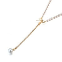 Privjesak lanac Jednostavna modna ogrlica nakit Clavicle luk biserni ogrlice i privjesci