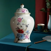 Kineska keramika pupoljak vaze Dekoracija dnevnog boravka 1300ml ostakljena orijentalna orijentalna