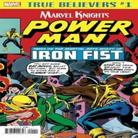 Pravi vjernici: Marvel vitezovi 20. godišnjica-moći muškarac i gvožđe Pesnica VF; Marvel strip knjiga