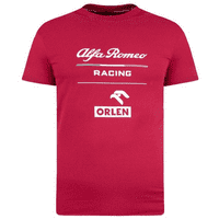 Alfa Romeo Racing F Muška esencijalna majica Crvena crna