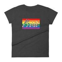 Ženska američka zastava Gay Pride LGBT majica